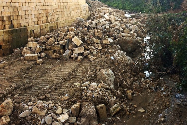 Gozo Ministry’s illegal works leave trail of damage in Ramla Valley