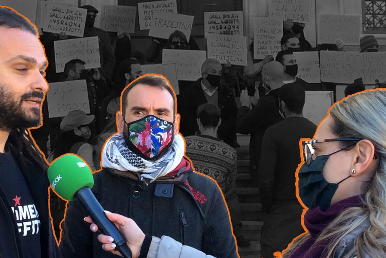 No answers on censorship of journalists’ pictures and footage of Curia protest