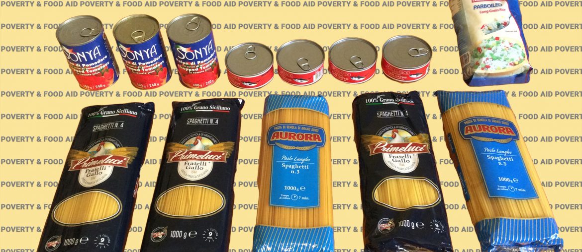 The poor in Malta eat spaghetti